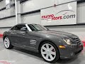 2004 ChryslerSOLDSOLDSOLD Crossfire Graphite Metallic on Dark Grey and Cedar 6spd man with 47k kms!