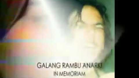 Mengenang IdoLaku Waktu SMP GALANG RAMBU ANARKI LAHIR JAKARTA 1 JANUARI 1982 MENINGGAL 25 APRIL 1997