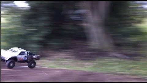 Traxxas Slash on Dirt Pile, Box Stock