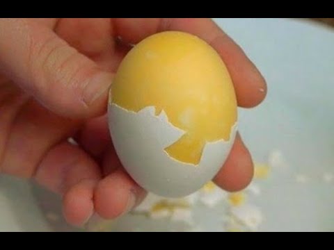 Как сварить яйцо, чтобы белок и желток поменялись местами? Делюсь секретом