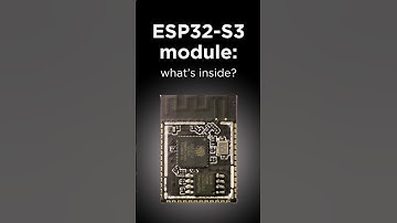 What’s inside an ESP32-S3-WROOM-1 module? #arduino #robotics #arduinoproject #esp32