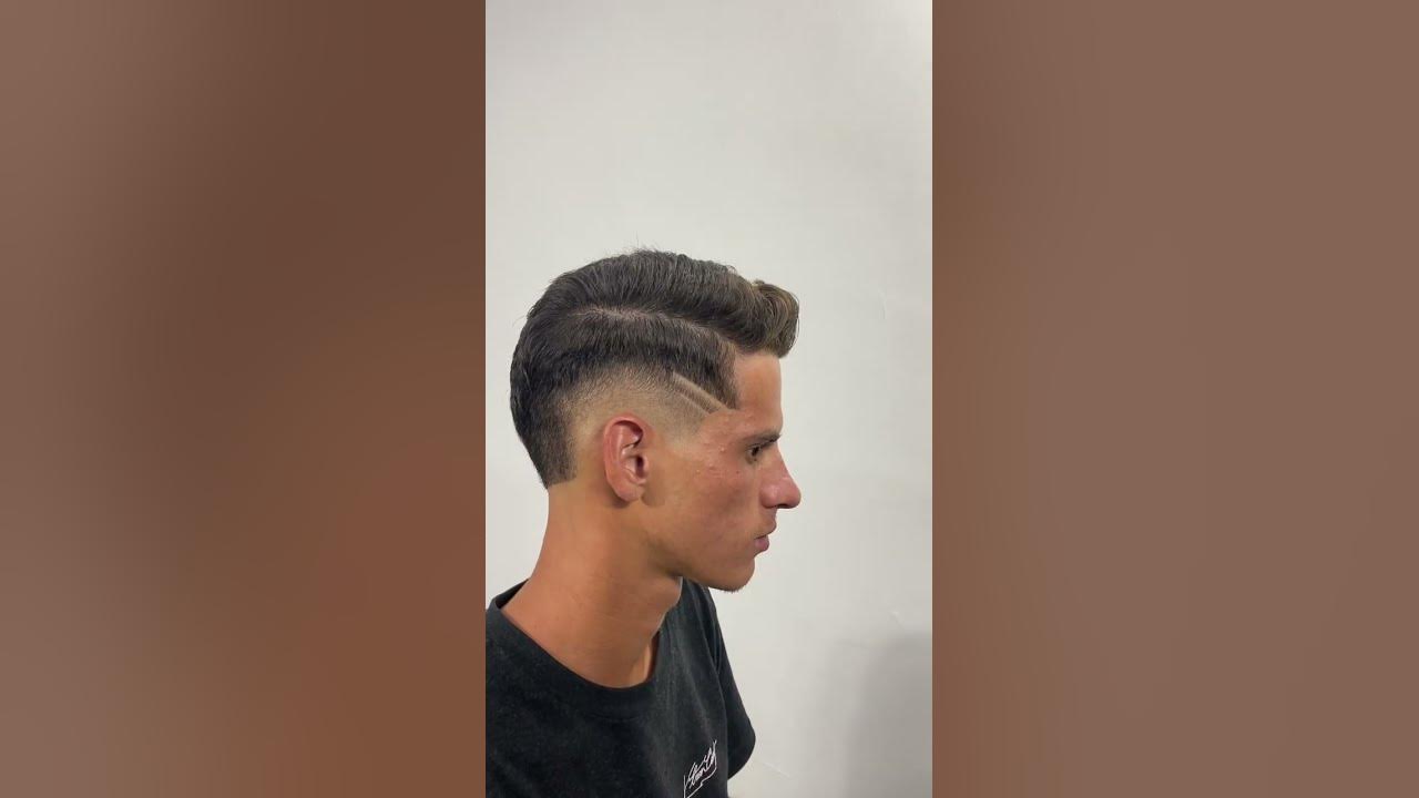 top 20 cortes de cabelo com risco masculino 2023 // 20 risky haircuts 2023  #hair #barber #corte 