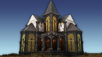 Small Manor House | Conan Exiles - Build Guide (No Mods)