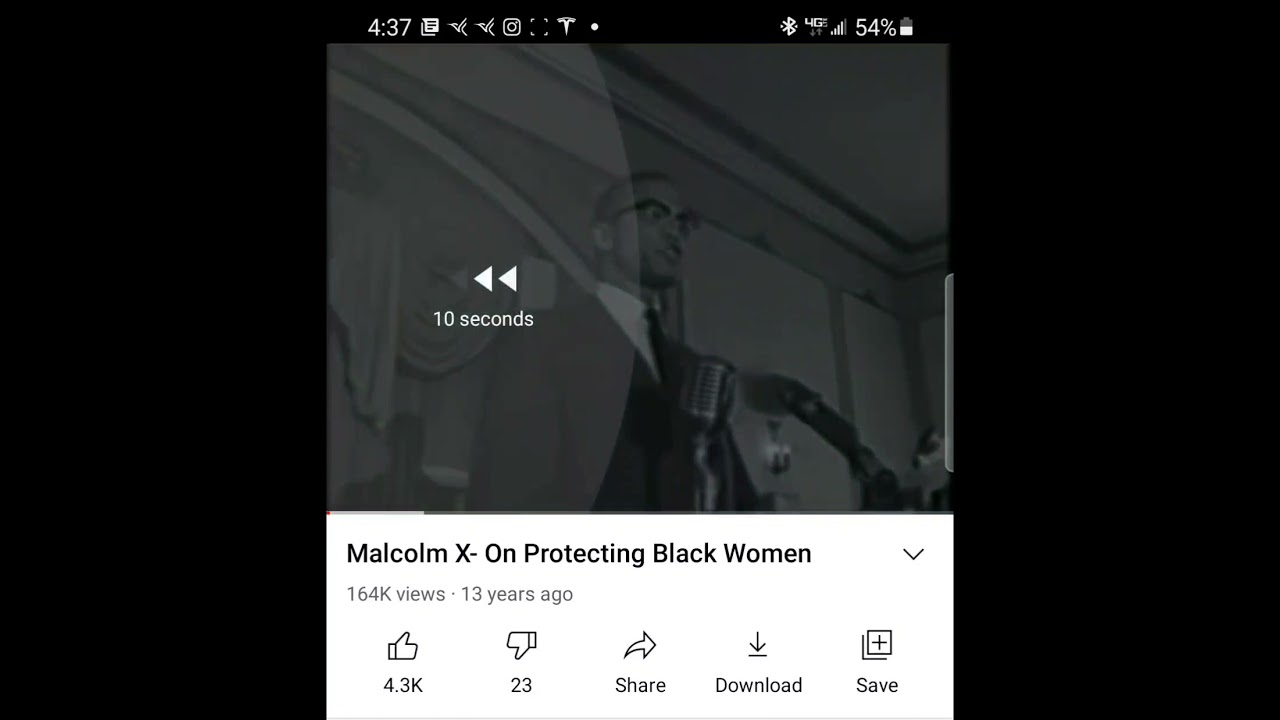 Malcolm X : Protect Black Women