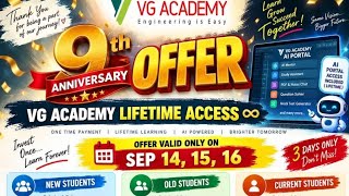 VGACADEMY 9TH ANNIVERSARY OFFER | ONE IN A LIFETIME OPPURTUNITY screenshot 4