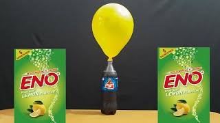 Eno Balloon Thums Up Cold Drink Experiments Magic Trick Guru