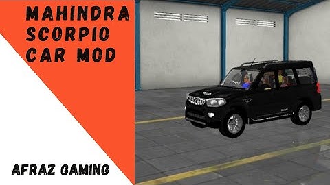 Download Realistic Mahindra Scorpio mod Bus Simulator Indonesia | Scorpio Mod Bussid | Bussid Mods