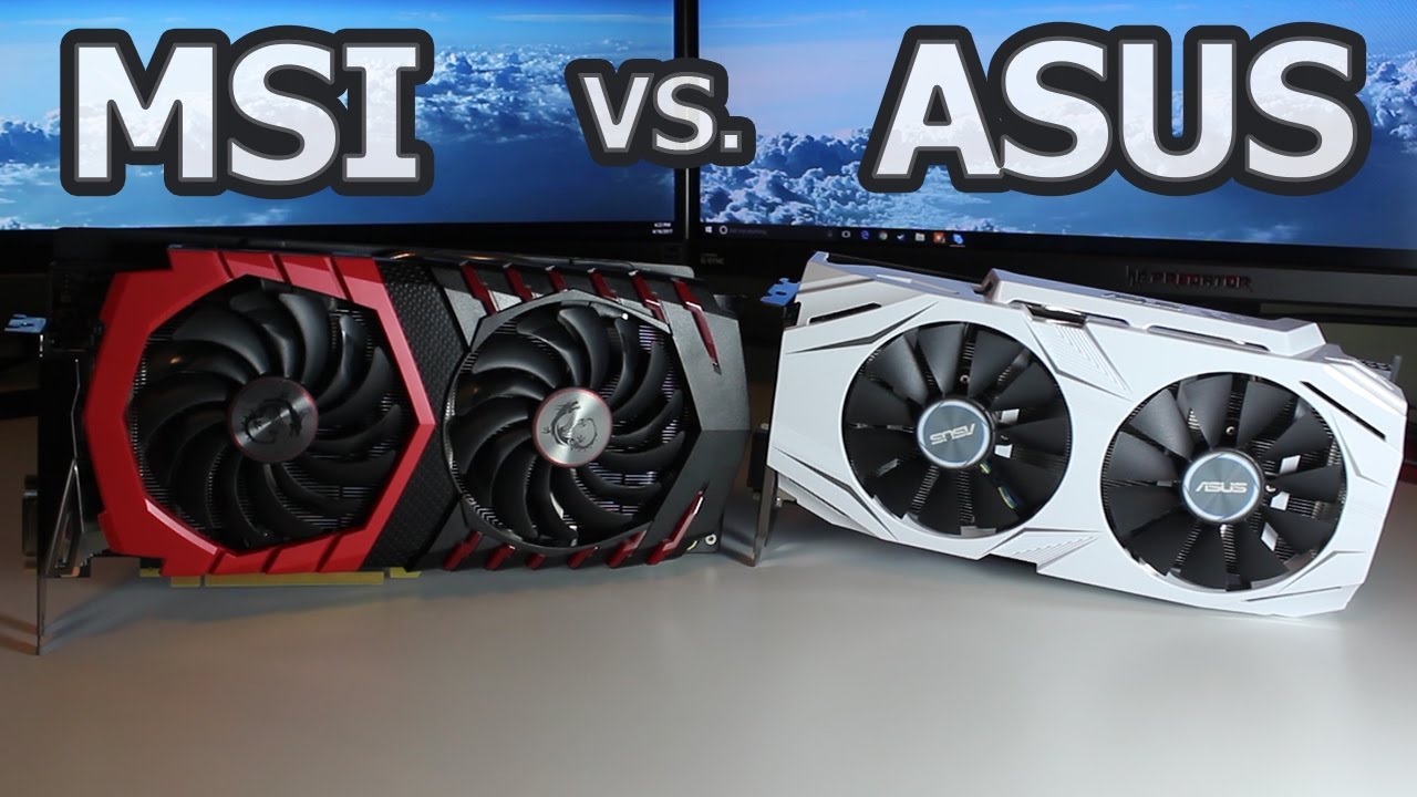 MSI Vs. ASUS: GTX 1060 YouTube