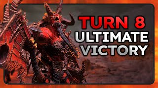 Skarbrand Turn 8 Ultimate Victory NO EXPLOITS  Total war Warhammer 3