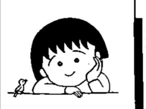 簡単 ちびまる子ちゃんの描き方 Drawing Japanese Anime Youtube