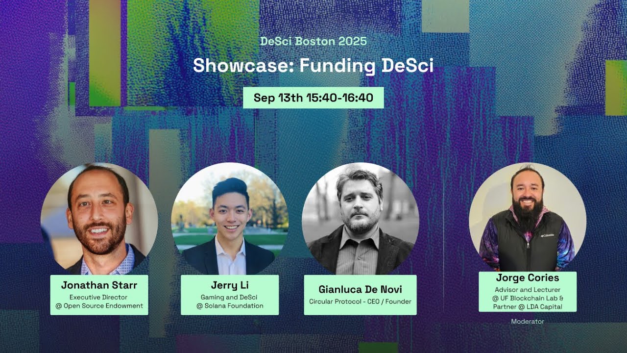 DeSci Boston 2025 | Funding DeSci