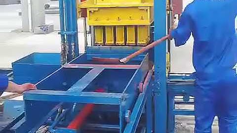 QT3-15 hydraulic block machine-semi automatic