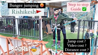 BUNGEE JUMPING IN RISHIKESH  HIGHEST JUMPING POINT IN INDIA ❤‍