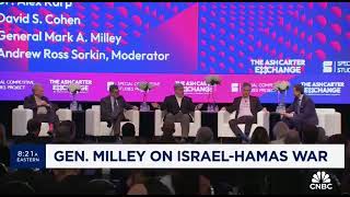 Former Chairman of the Joint Chiefs of Staff, Gen. Mark Milley on the Israel-Hamas war