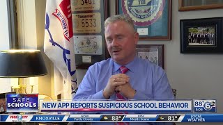 New app reports suspicious school behavior