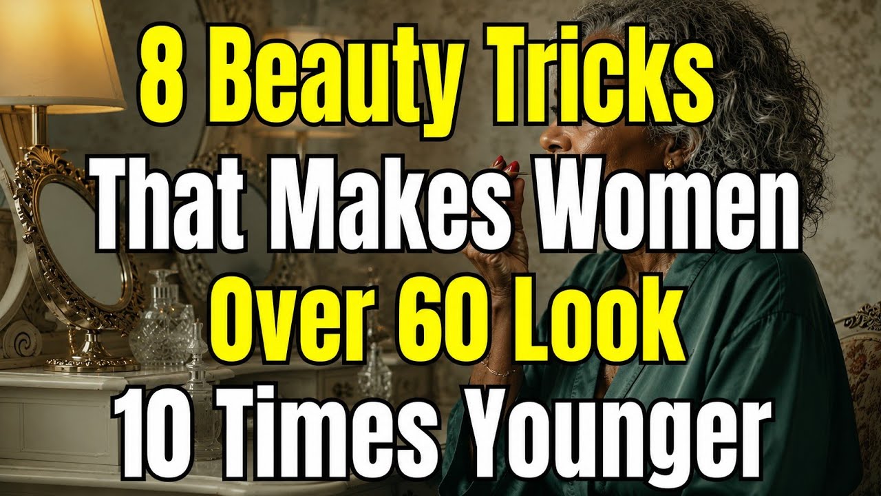8 Beauty Tricks That Keep Older Black Women Looking Youthful And Vibrant After 60