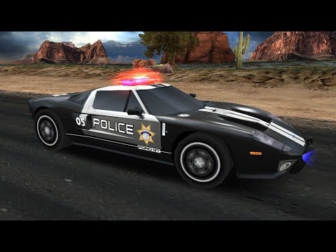 Need For Speed Hot Pursuit Mobile Ford GT Police Car