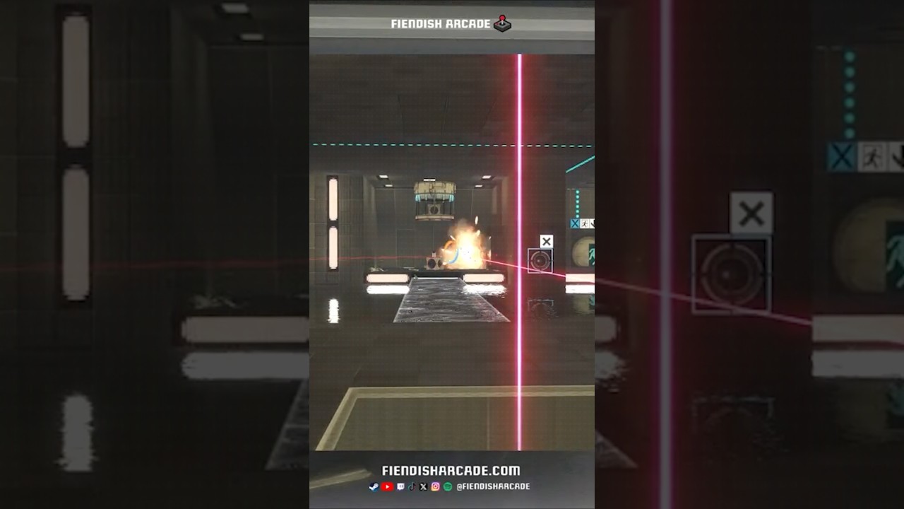 Taking out turrets in Portal 2 - Mad Dogs!