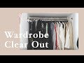 BIG WARDROBE DECLUTTER