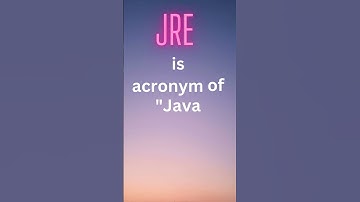 What is JRE? | #java #shorts #youtubeshorts #youtube #shortsvideo #JRE  #AbhiRK_Tech