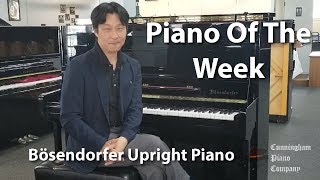 Bösendorfer Model 130 Grand Upright Piano Cunningham Piano Co.