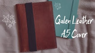 My Newest Galen Leather Purchase! | A5 Journal Cover | The Pixie Planner