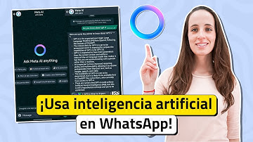 Inteligencia artificial en WhatsApp (Meta AI): ¡úsala así!