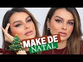 MAKE DE NATAL SIMPLES USANDO SPECIAL DAY MARI SAAD | DELINEADO GATINHO PERFEITO