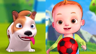 nah nah ha ha dog friend song baby ronnie rhymes nursery rhymes kids songs