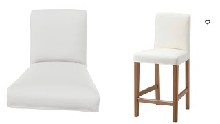 Kako se sije navlaka za stolicu iz IKEA Barhocker Bergmund mit Schnittmuster #sivenjezapocetnike 