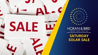 Horan Bird Saturday Solar Sale