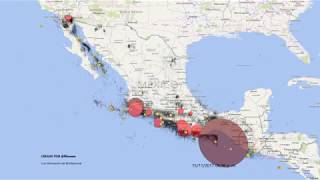 Sismos En Mexico Del 01011990 Al 12122017