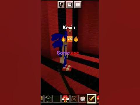 Kevin Vs Sonic.EXE (Portal Minecraft) #kevingameplay2 #deixeolike