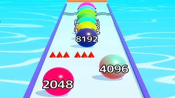 Ball Run Infinity Number Up To (128M, 256M, 512M, 1024M) ! All Levels Gameplay Part 280 android, ios