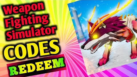 Roblox Weapon Fighting Simulator Codes 2023 | Codes For weapon Fighting Simulator