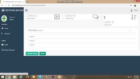 Sistem Antrian Pasien di Puskesmas Botania Batam Berbasis Web