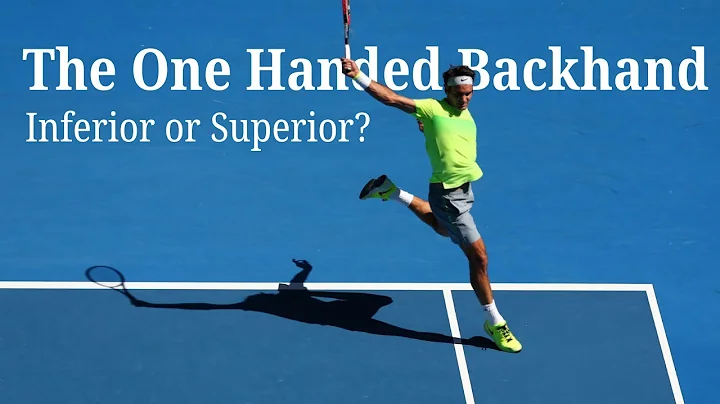 The One Handed Backhand is Dead...right? || A Quantitative and Qualitative Analysis