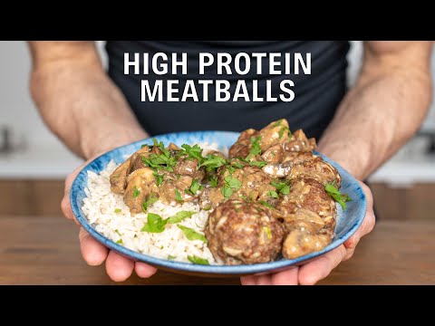 The BEST High Protein Meatballs I39ve ever made.