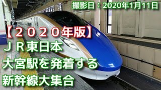 2020年　JR東日本　大宮駅を発着する新幹線大集合