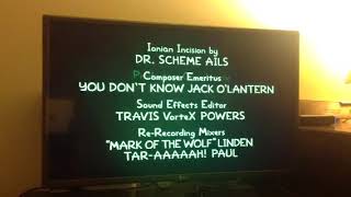 The Simpsons, Treehouse Of Horror Ix Credits