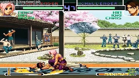 Kof 2002 fight RALE, CHOI , BILLY VS WHIP, K, MAXIMA