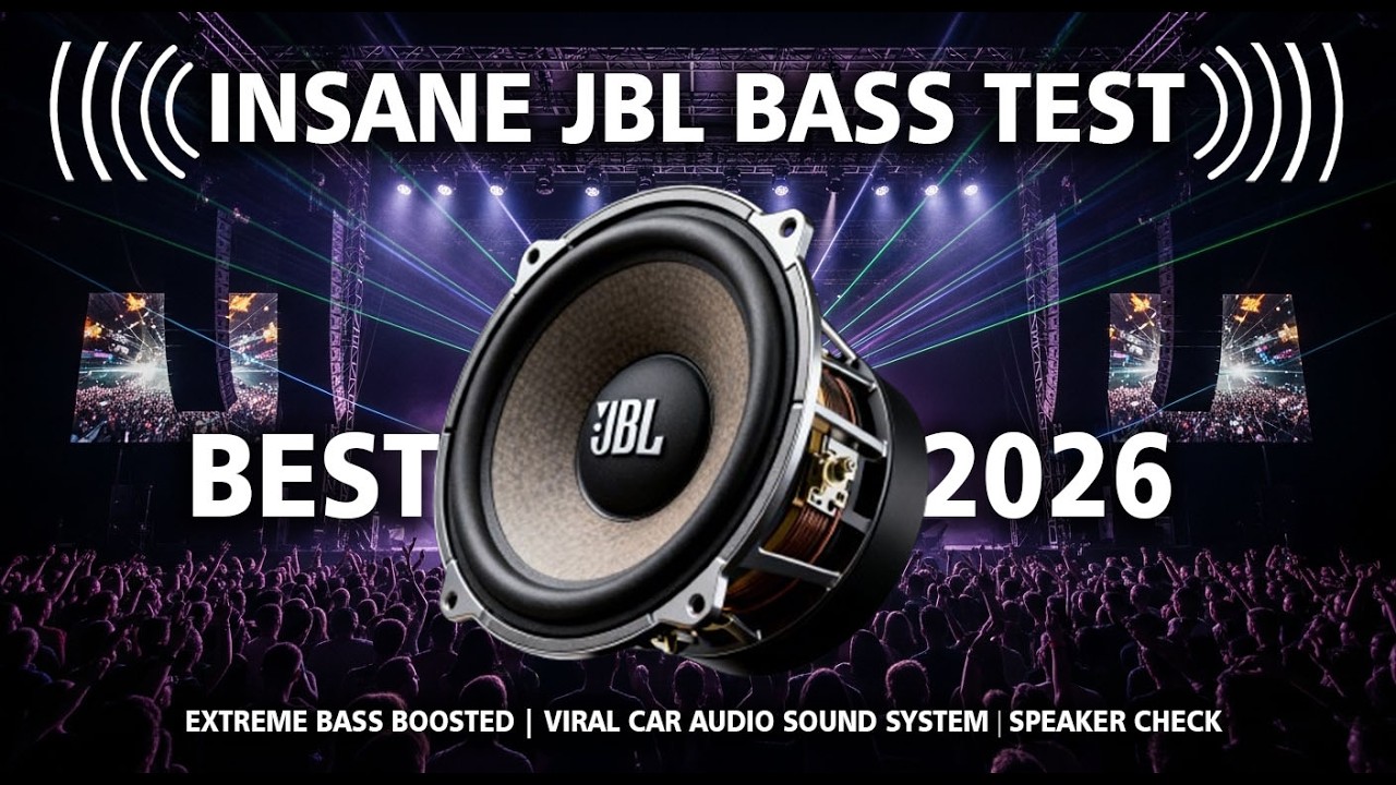 INSANE JBL BASS TEST 🔊 EXTREME BASS BOOSTED | VIRAL CAR AUDIO SOUND SYSTEM 🔥 SPEAKER CHECK