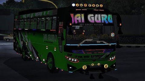 Upcoming JAIGURU ZEDVEGA TOURIST BUS MOD for bus simulator indonesia | BUSSID V3.6.1 | #bussidmods