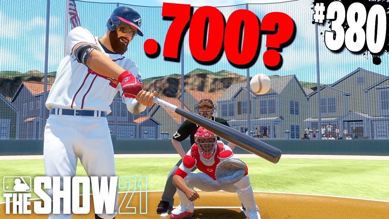 GETTING THE HIGHEST BATTING AVERAGE EVER! MLB The Show 21 Road To The