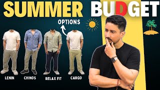 Best Summer Clothing Option For Men | In 2024 | Budget Friendly | Minimalist