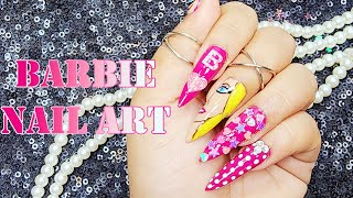 Barbie nail art | Rose4you