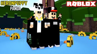 Heronpuppy ve Panda Gemisi Yaptık!! - Panda ile Roblox Build A Boat For Treasure screenshot 4