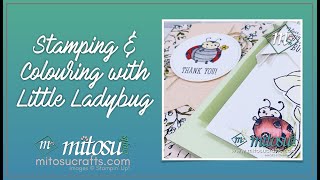 Stamping & Colouring with Little Ladybug