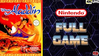 Disney's Aladdin [NES] Gameplay Walkthrough FULL GAME [4K60ᶠᵖˢ🔴]