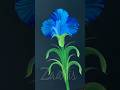 💙Vibrant BLUE 💙flower🪻acrylic 🖌️🎨#shorts #viral #blue #flowers #acrylicpainting #art #vibrant